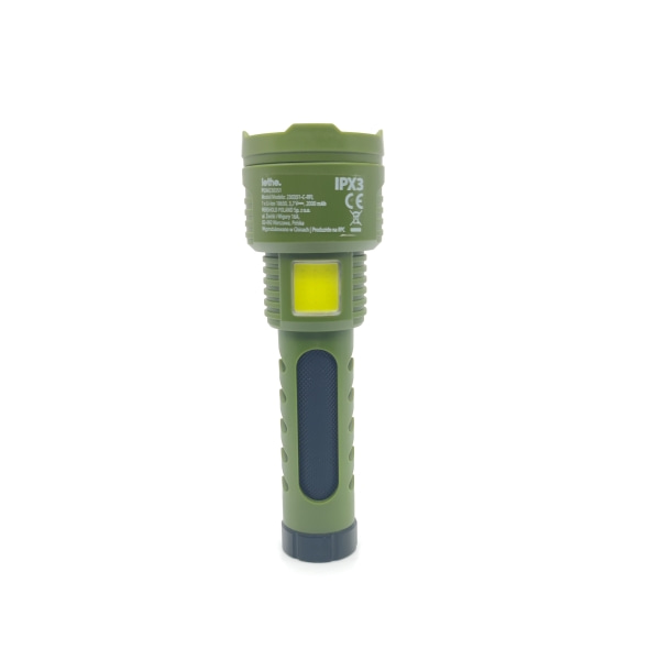 Cob abs aluminium  flashlight